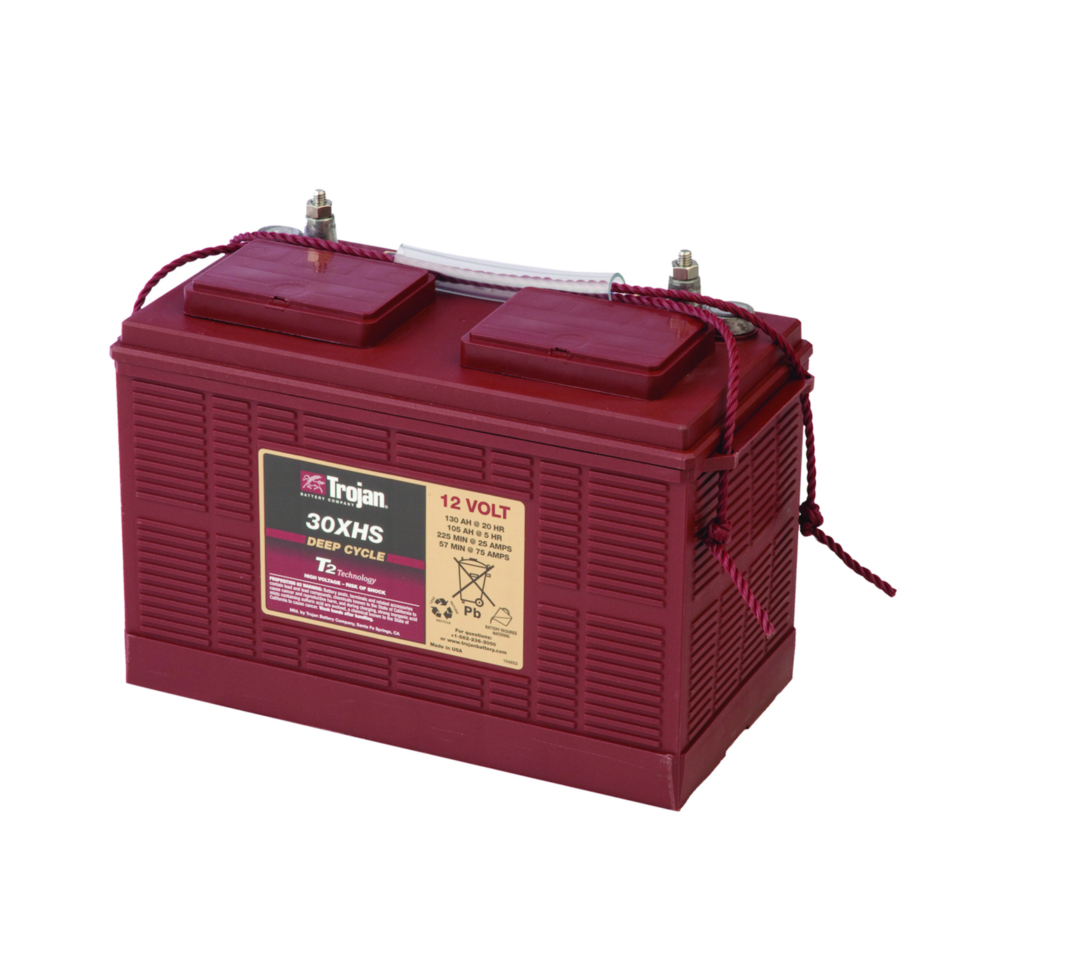 12V 130Ah Wet Trojan Battery (30XHS) — Tennant