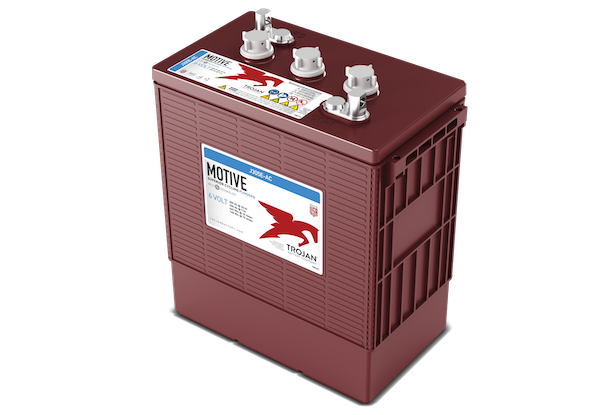 Trojan J185E-AC — 12V 220Ah Industrial Flooded (Smart Carbon)